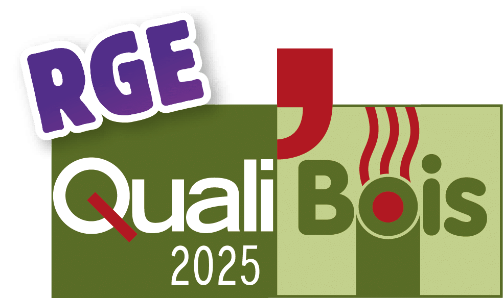RGE Qualibois : Notre expertise s'étend également aux systèmes de chauffage au bois, garantissant des installations performantes et respectueuses de l'environnement.