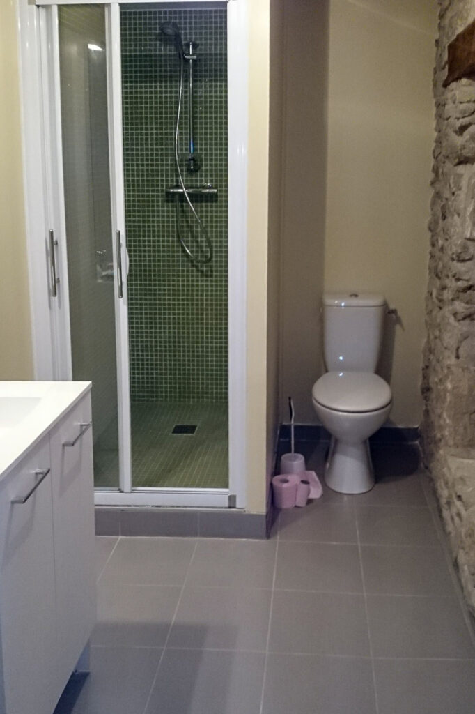 Douche et wc