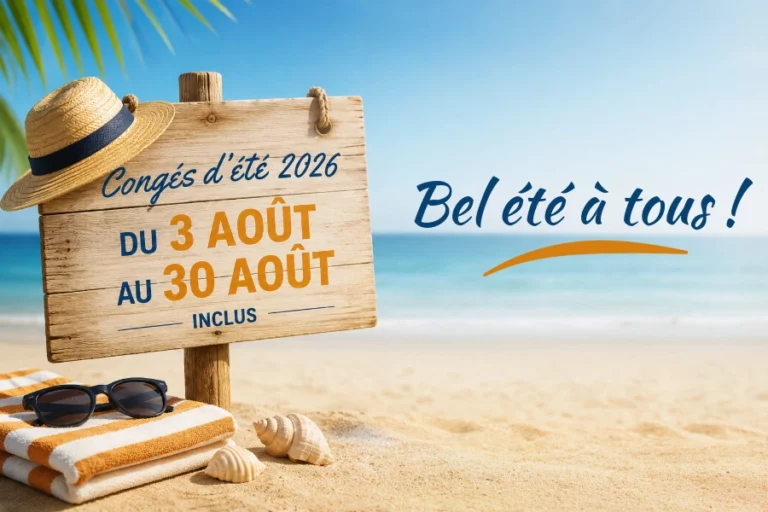 Lire la suite à propos de l’article Congés d&rsquo;été 2026