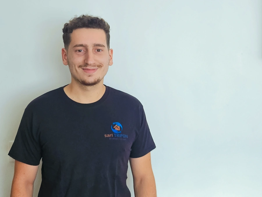 Tanguy un nouvel apprenti en maintenance, arrivé en 2025 dans l'entreprise.